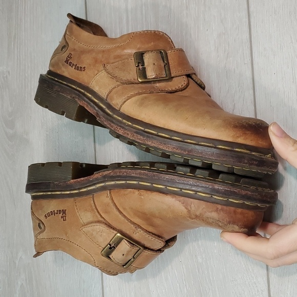 Vintage Dr.Martens Womens 11481 Y2K Chunky Tractor Platform shoes boots sz US 6 - Picture 9 of 12